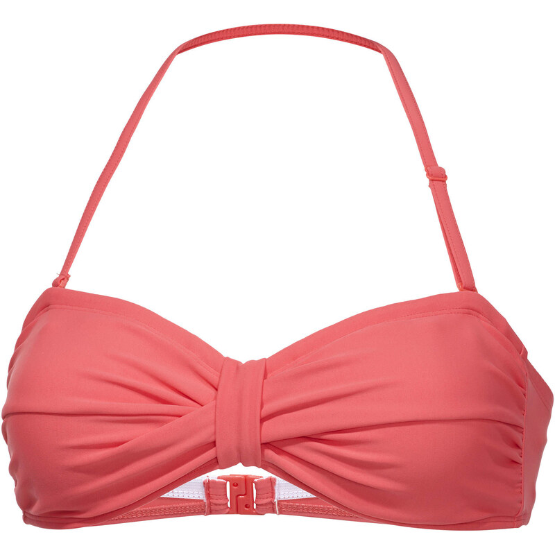 Hot Stuff: Damen Bikini Oberteil Bandeau, koralle, verfügbar in Größe 36B,34B,34C