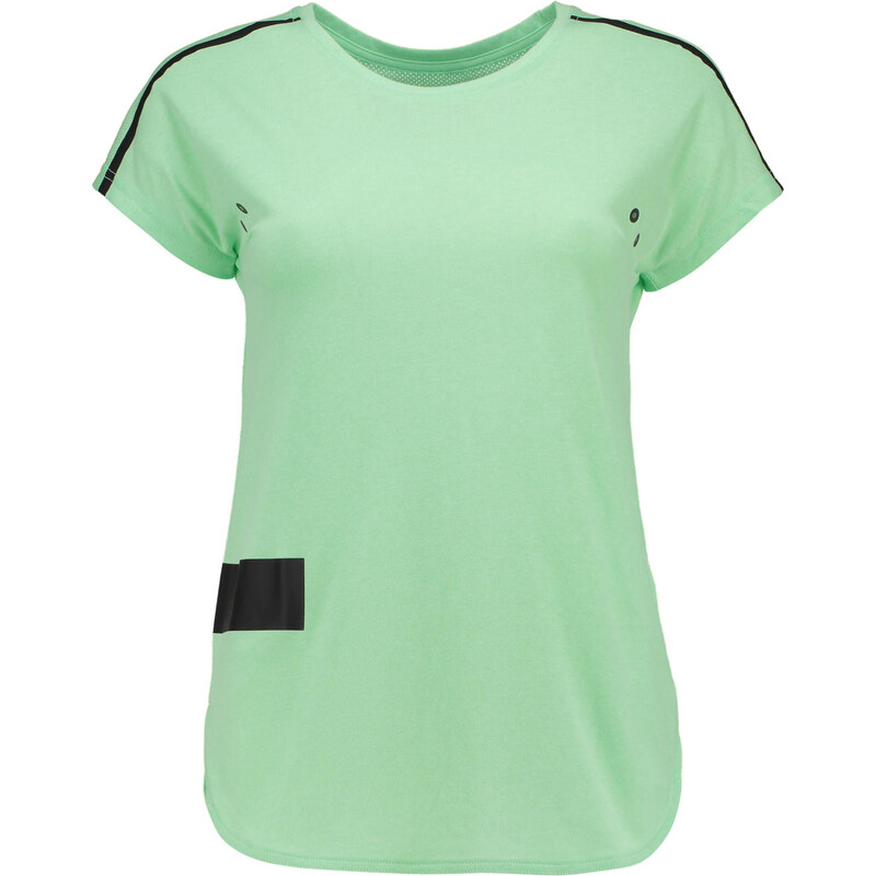 Reebok: Damen Tank Top One Series Quik Cotton T-Shirt, grün, verfügbar in Größe M,S