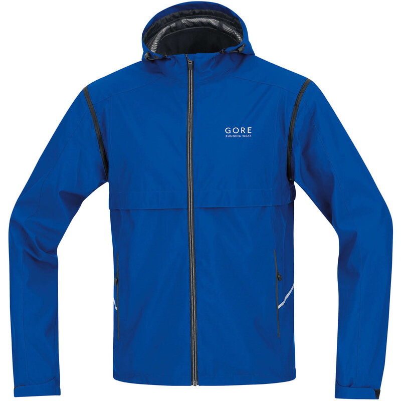 Gore Running Wear: Herren Laufjacke Essential Zip Off, blau, verfügbar in Größe S,M