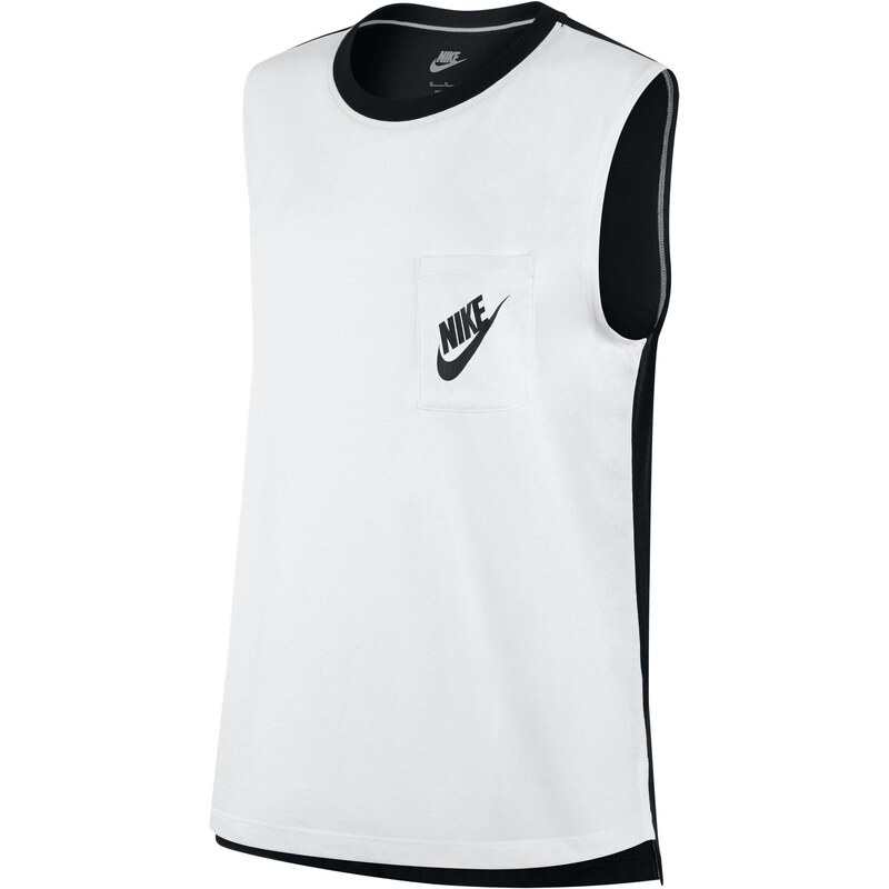 Nike Damen Trainingsshirt / Tank Top Signal Muscle, weiss, verfügbar in Größe S,L,M