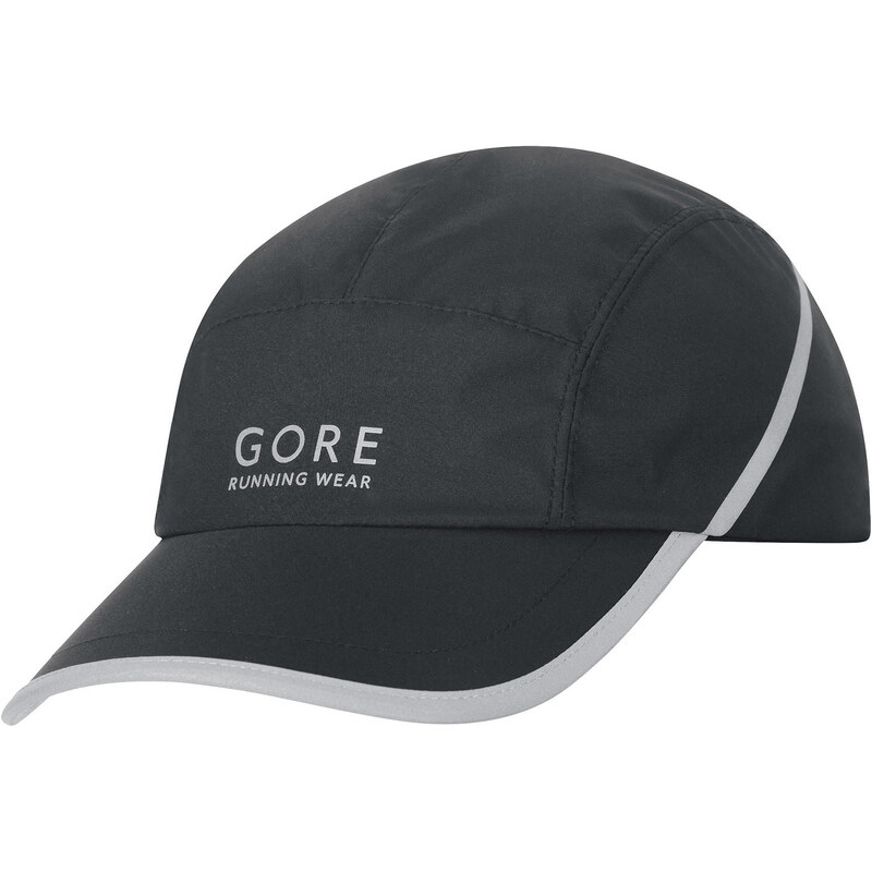 Gore Running Wear: Herren Laufmütze Essential Windstopper Active Shell Cap schwarz, schwarz