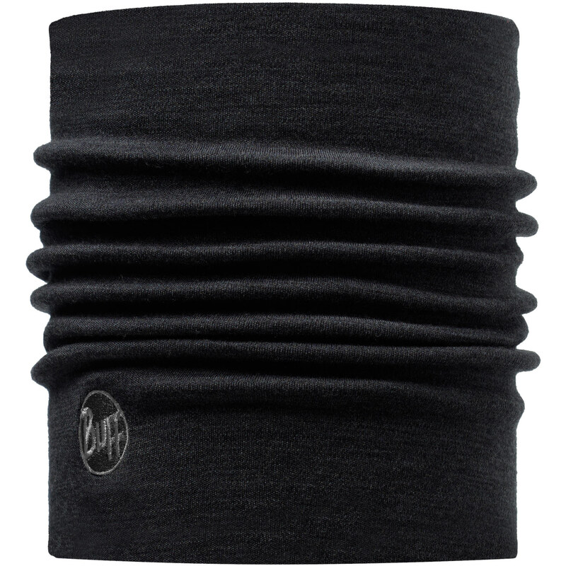 Buff: Schlauchtuch / Schlauchschal Thermal Merino Wool, schwarz