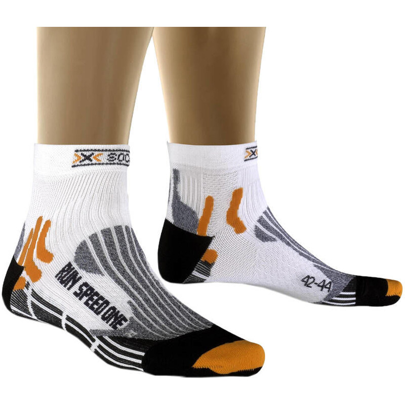 X-Socks: Unisex Laufsocken Run Speed One, wollweiss, verfügbar in Größe 39-41,35-38