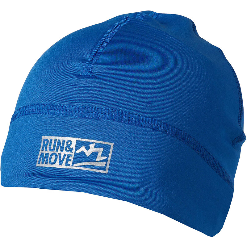 Run&Move: Laufmütze Beanie, blau, verfügbar in Größe L/XL