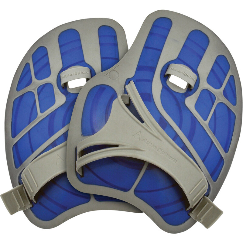 AQUA SPHERE: Ergoflex Handpaddles, royalblau, verfügbar in Größe S,L