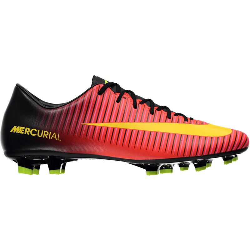 Nike Herren Fußballschuhe Rasen Mercurial Victory VI FG, rot/gelb, verfügbar in Größe 43EU