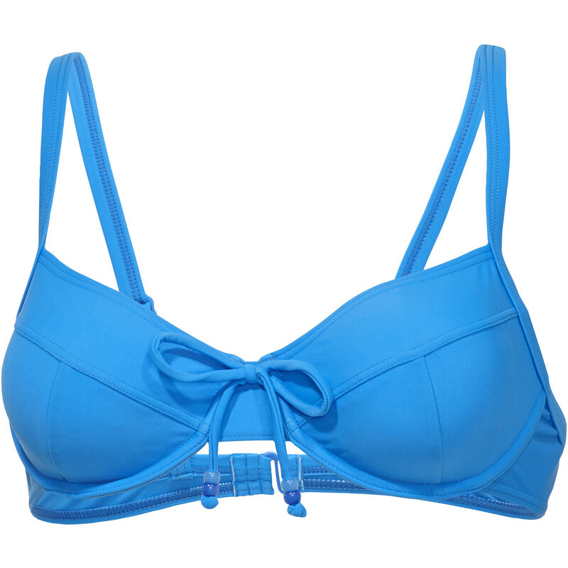 Hot Stuff: Damen Bikini Oberteil Bügel Top B/C-Cup, blau, verfügbar in Größe 38B,36C