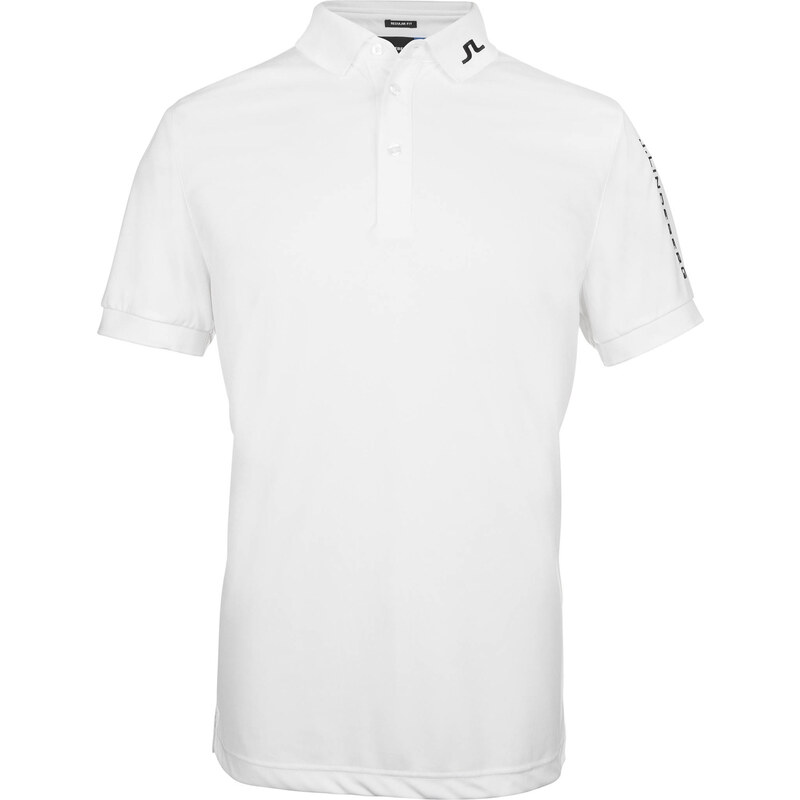 J.Lindeberg: Herren Golfshirt / Polo-Shirt Tour Tech Slim TX Polo M, weiss, verfügbar in Größe XXL