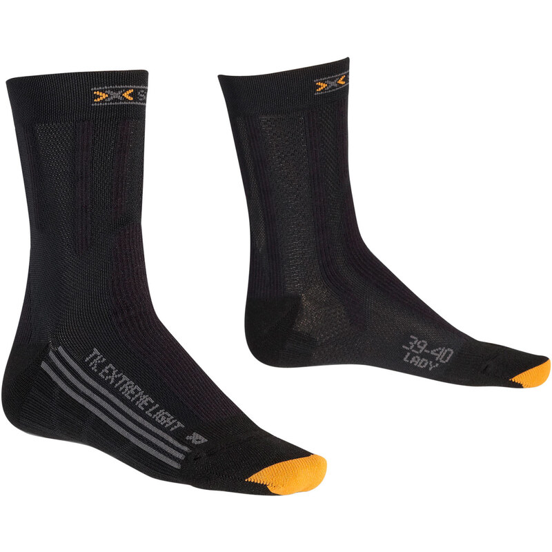X-Socks: Herren Wandersocken Xtra Extreme Light, schwarz, verfügbar in Größe 41/42,37/38,39/40