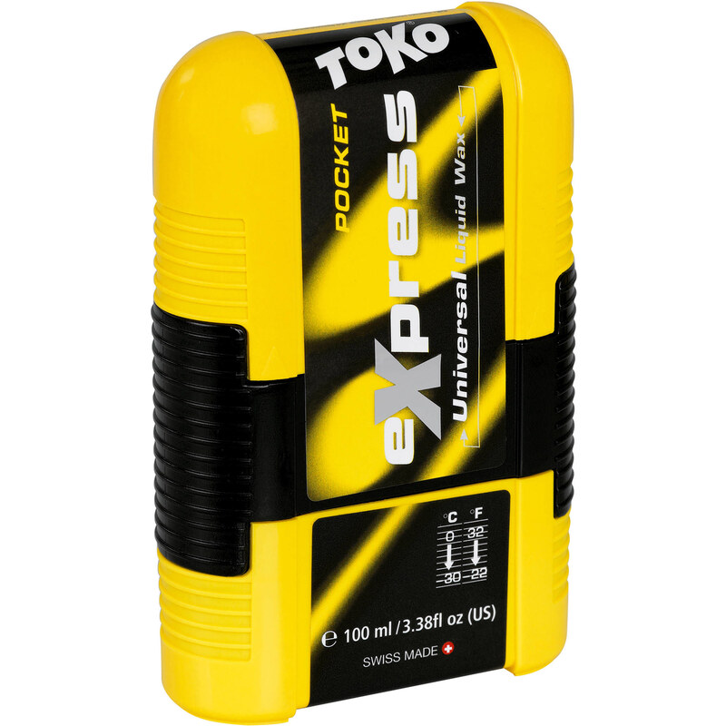 TOKO: entspr. 12,00 Euro/100ml - Verpackung: 100ml - Flüssigwax Express Pocket Universal Liquid Fluoro Wax, verfügbar in Größe 100
