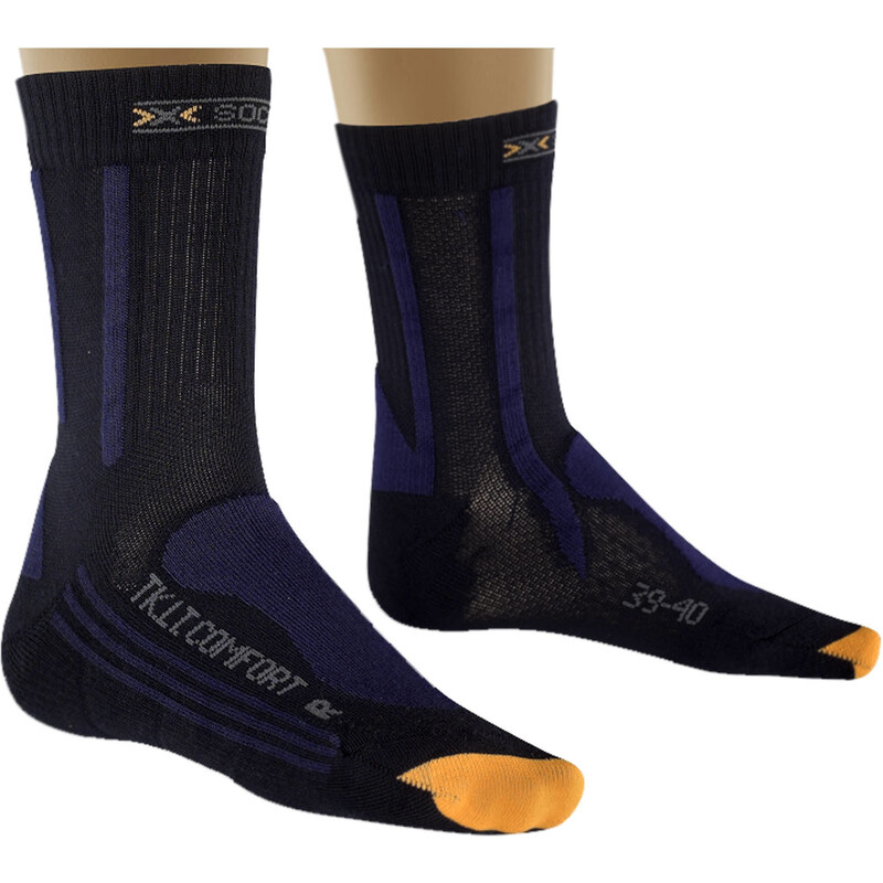 X-Socks: Damen Wandersocken Trekking Light & Comfort Lady, nachtblau, verfügbar in Größe 41/42,37/38,35/36,39/40