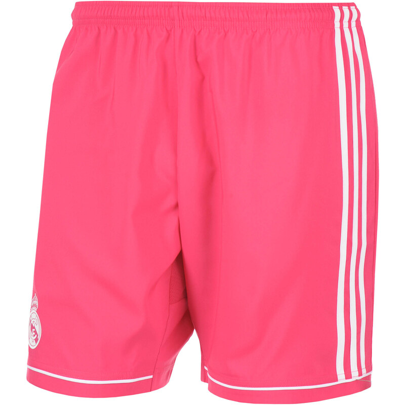 adidas Performance: Herren Fußball Short Real Madrid Away Short 2013/14, pink, verfügbar in Größe XXL