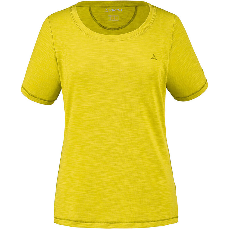 Schöffel: Damen Outdoor-Shirt / T-Shirt Verviers, gelb, verfügbar in Größe 40,42,50,48