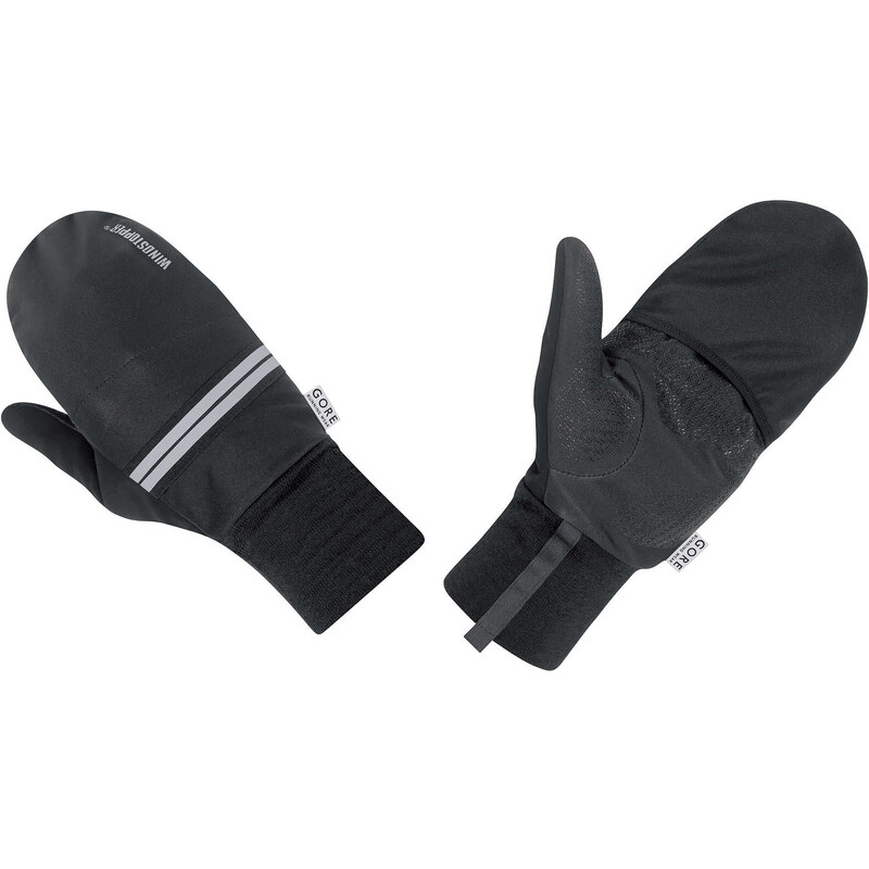 Gore Running Wear: Herren Laufhandschuhe Urban Run WS Handschuh schwarz, schwarz, verfügbar in Größe 6,8,7