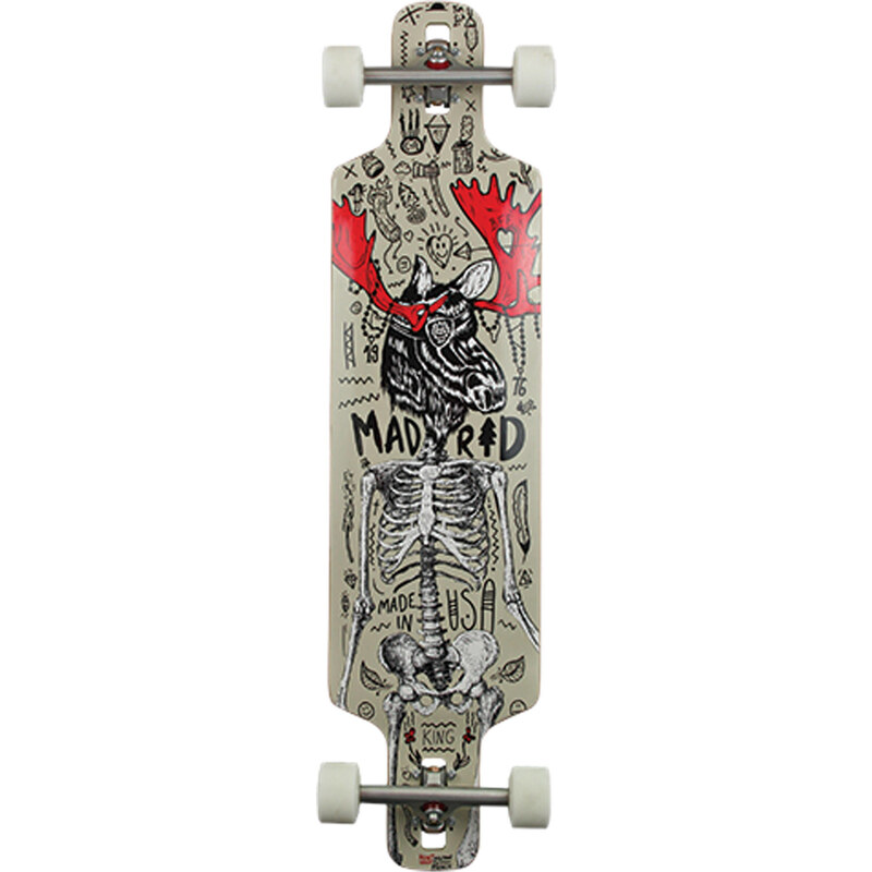 Madrid Skateboards: Longboard Moose DTF 41 Inch, verfügbar in Größe 41