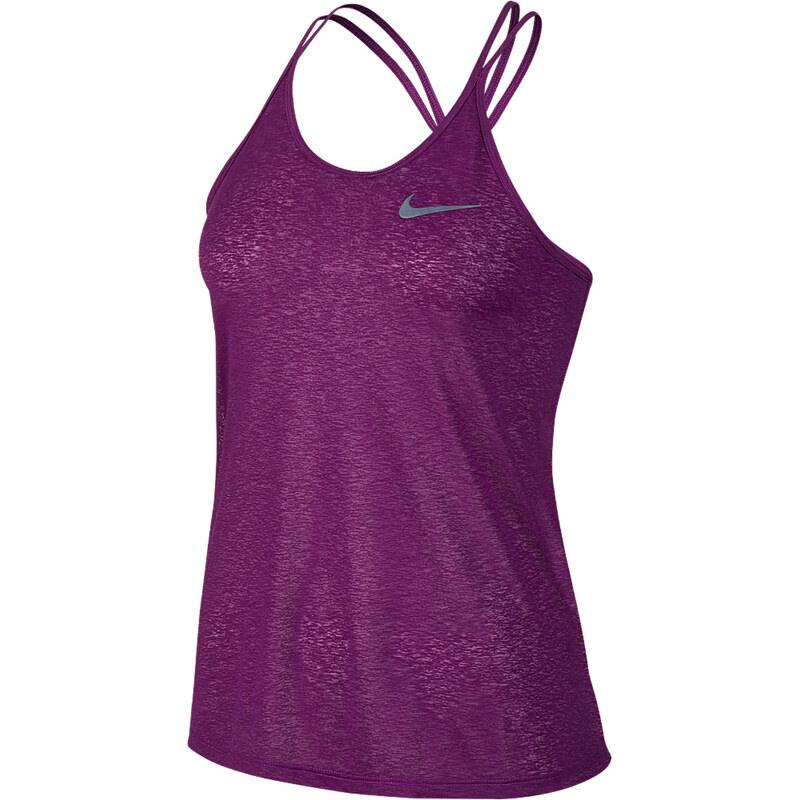 Nike Damen Laufshirt Dri-FIT Cool Breeze Strappy Tank, lila, verfügbar in Größe 40