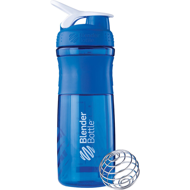 Blender Bottle: Trinkflasche Sportmixer 820ml transparent, blau