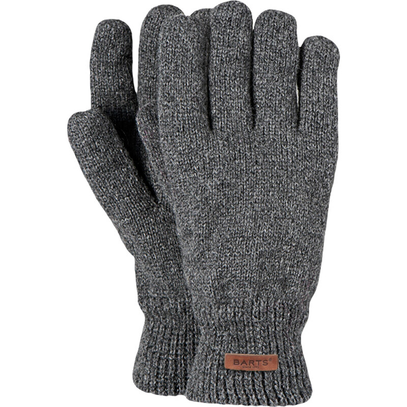 Barts: Herren Handschuhe / Fingerhandschuhe Haakon Gloves, grau, verfügbar in Größe M