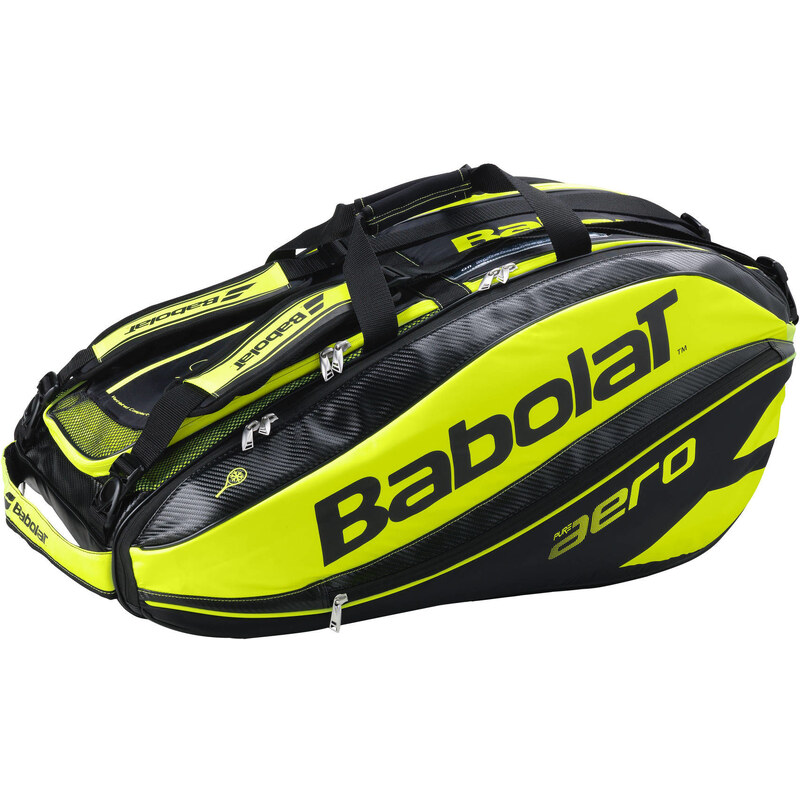 Babolat: Tennistasche Pure Aero X12, gelb/schwarz, verfügbar in Größe O