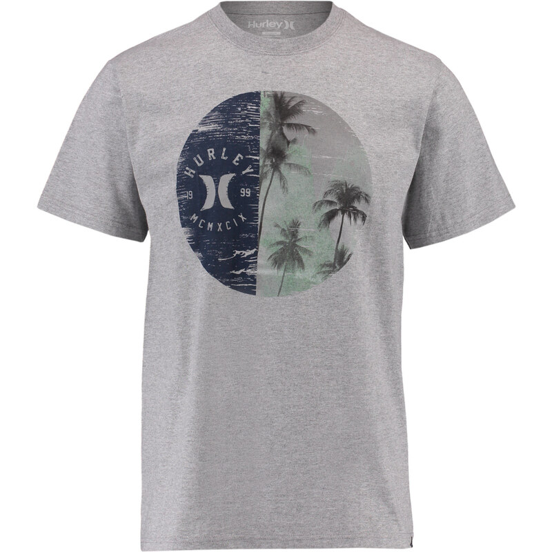 Hurley: Herren T-Shirt The Dreams, hellgrau, verfügbar in Größe M