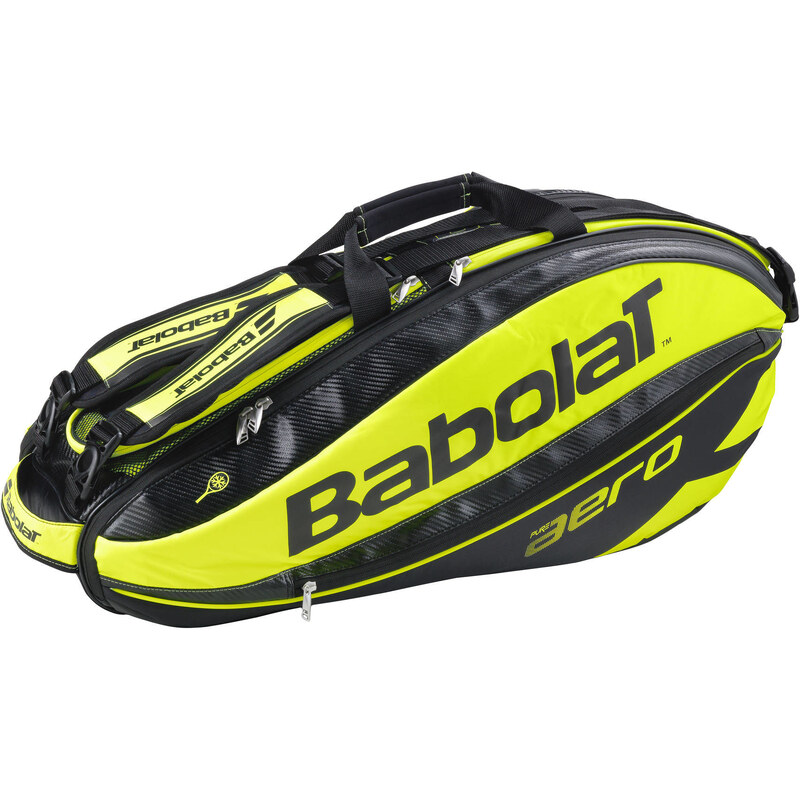 Babolat: Tennistasche Pure Aero X6, gelb/schwarz, verfügbar in Größe O
