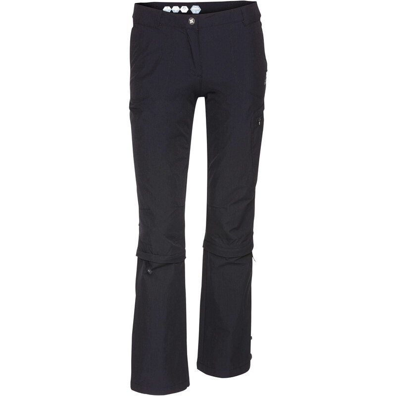 McKINLEY: Damen Wanderhose / Zipp-Off-Hose Mendoran - Kurzgröße, schwarz, verfügbar in Größe 25