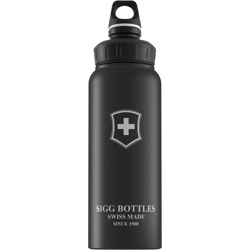 SIGG Aluminium Trinkflasche wide mouth bottle - Swiss Emblem