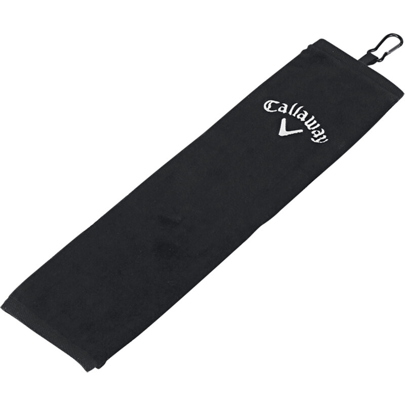Callaway Golfhandtuch Tri Fold Towel black
