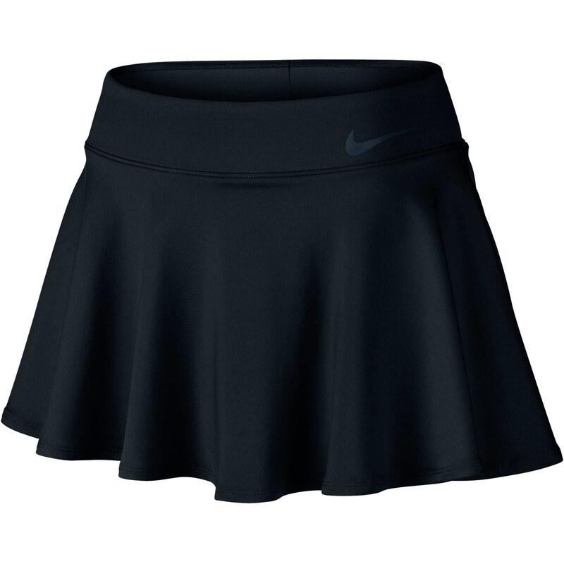 Nike Damen Tennisrock Court Baseline, schwarz, verfügbar in Größe L,S,M
