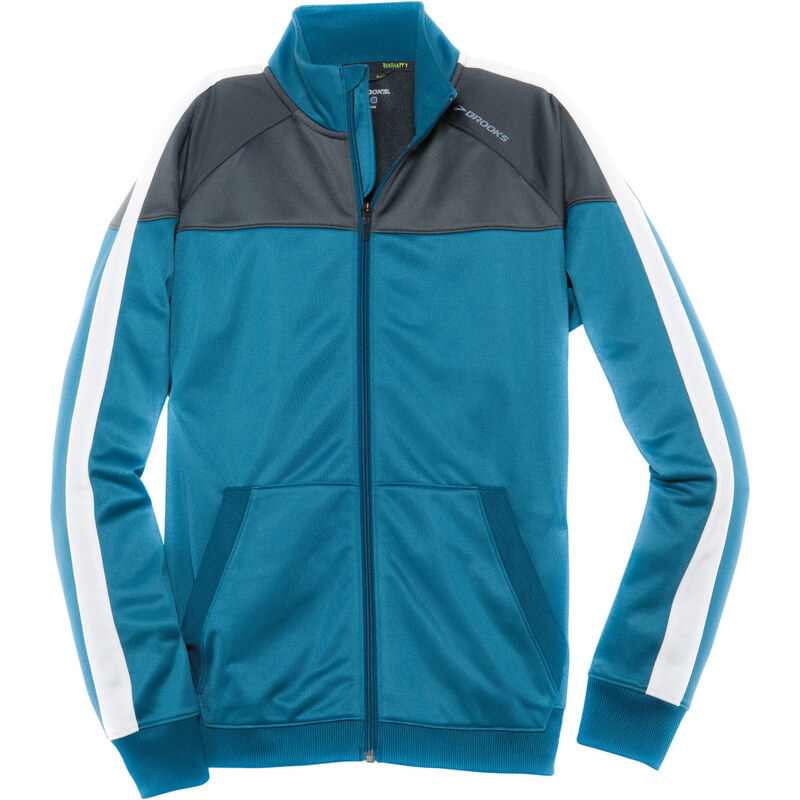 Brooks: Herren Laufjacke Rally Jacket blau, blau, verfügbar in Größe XL