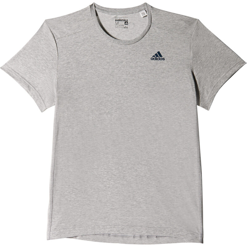 adidas Performance: Herren Trainingsshirt Essentials 3S Mid Tee, grau, verfügbar in Größe M,L,XL