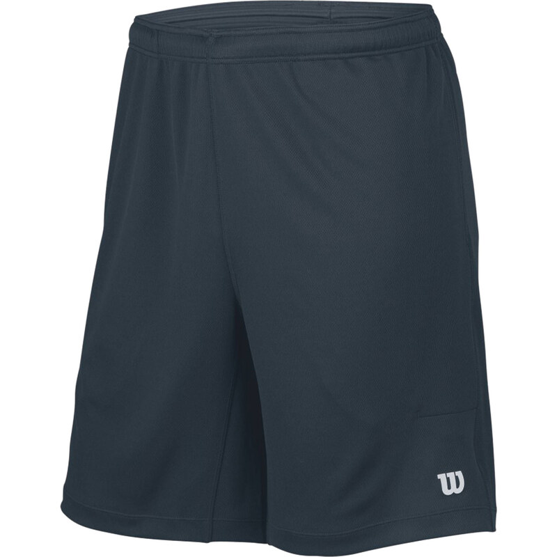 Wilson: Herren Tennisshorts nVision Elite 9 Knit Shorts schwarz, dunkelgrau, verfügbar in Größe M