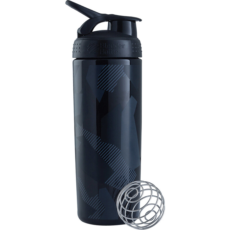 Blender Bottle: Trinkflasche Sleek Signature 820ml, schwarz