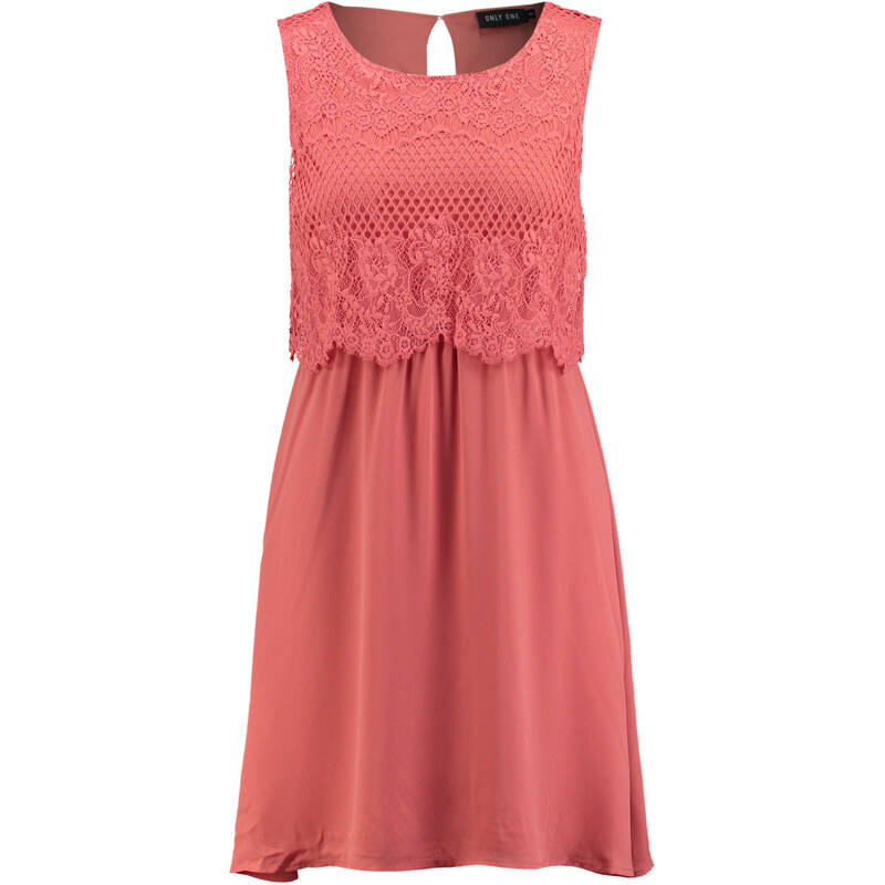 Only: Damen Kleid Acer, koralle, verfügbar in Größe 38