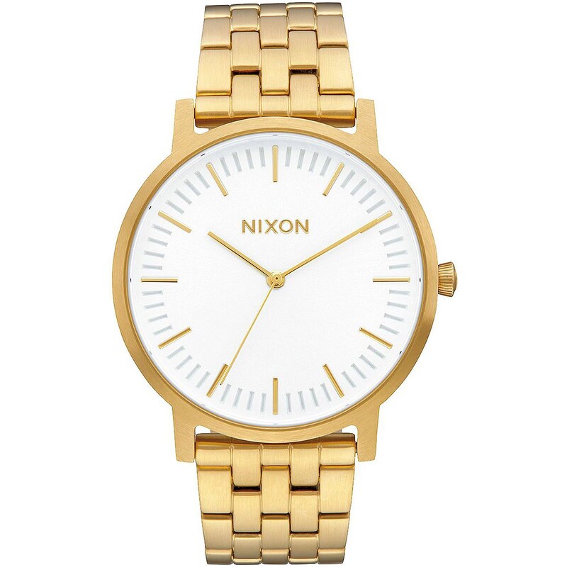 Nixon Porter All Gold/White Armbanduhr A1057 2443