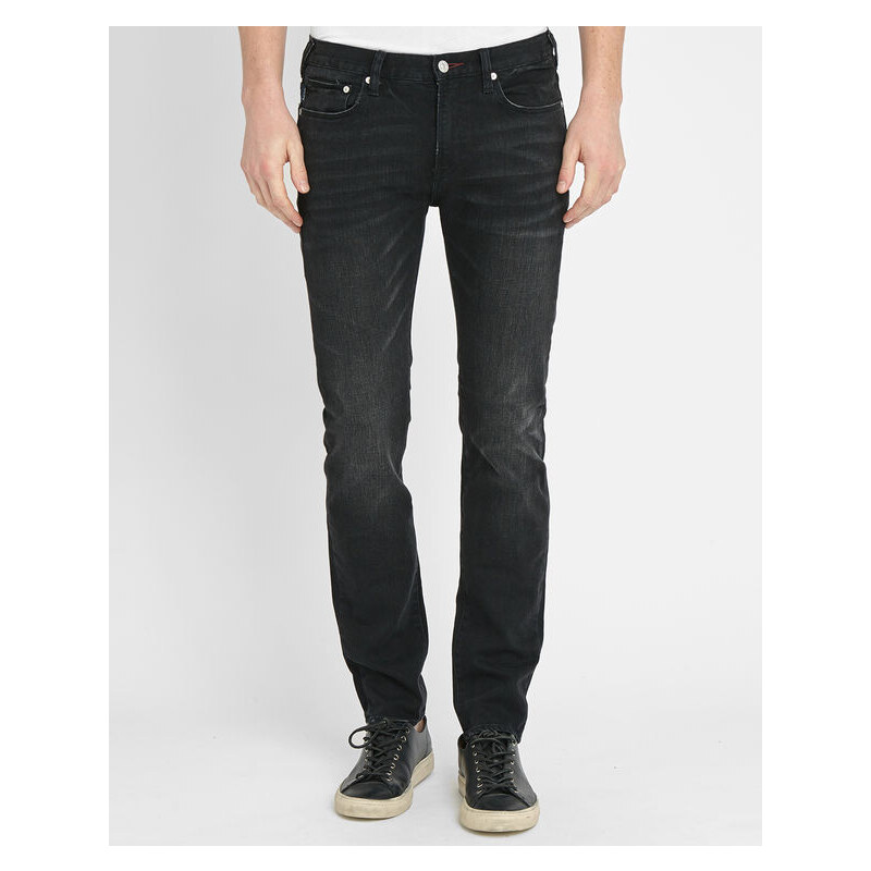 PAUL SMITH PS Antrazitgraue Slim Jeans washed
