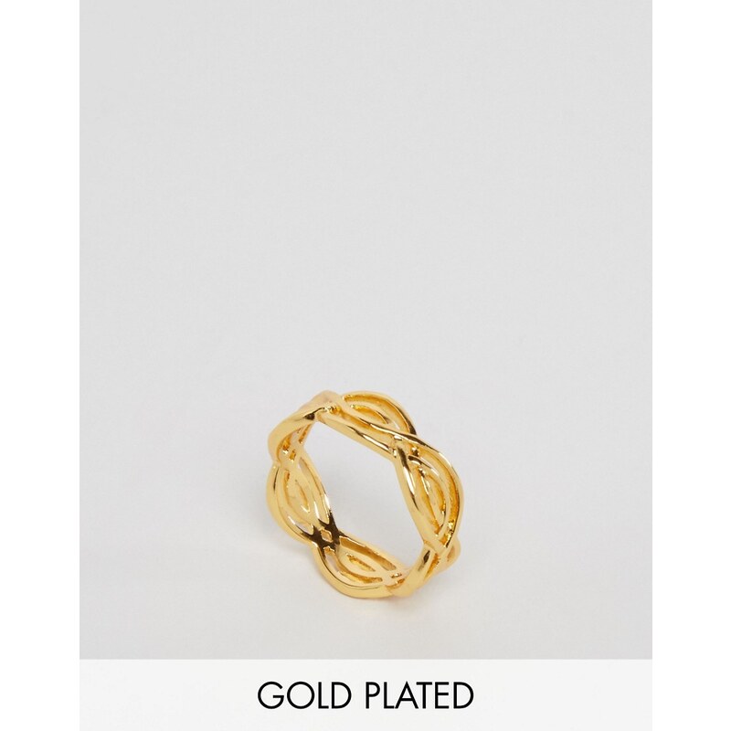 Gorjana - Mesa - Ring mit Wellendesign - Gold