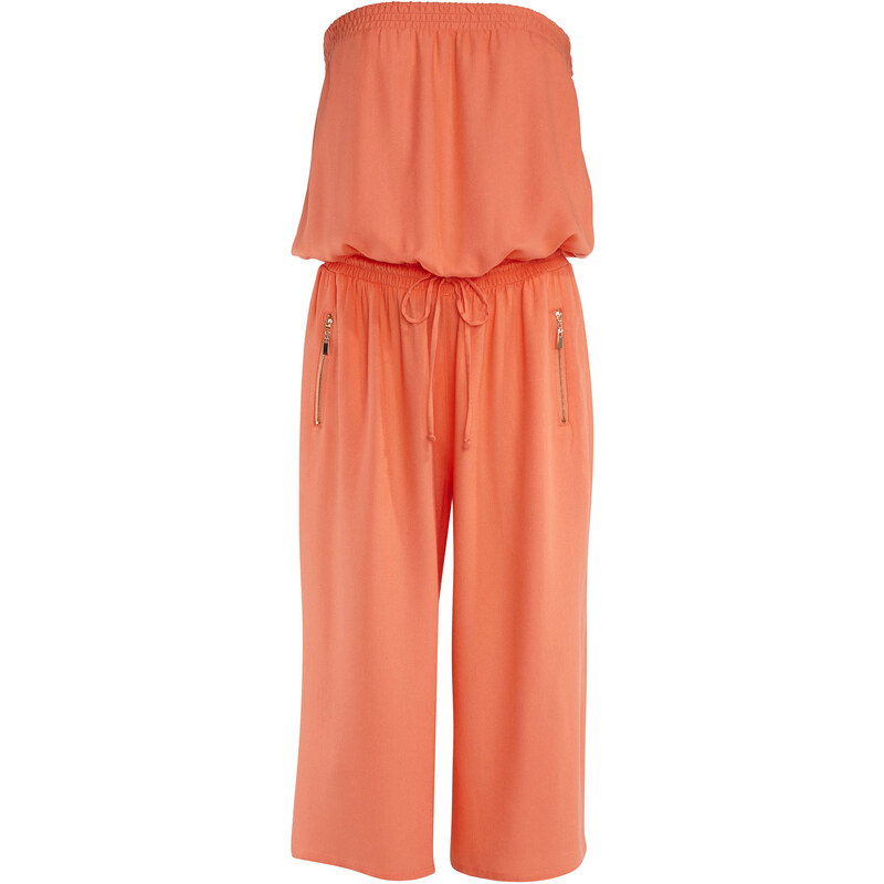 Seafolly: Damen Strandanzug / Overall Beach Gypsy Howzat Jumpsuit, apricot, verfügbar in Größe M