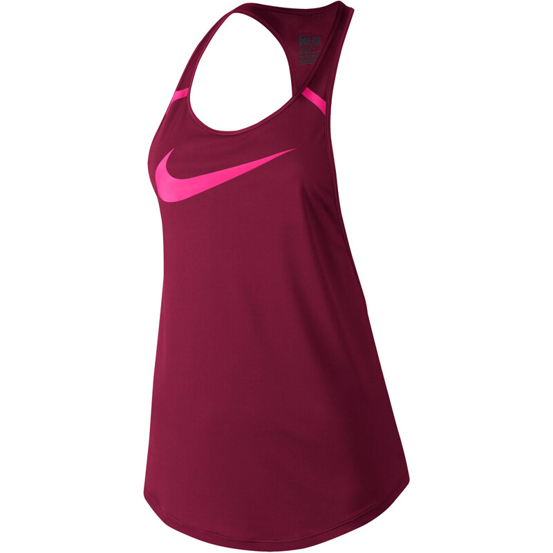 Nike Damen Trainingsshirt / Tank Top Flow Graphic, rot, verfügbar in Größe L,S