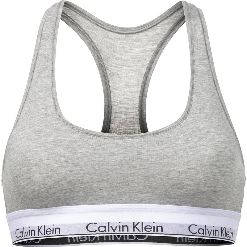 Calvin Klein Underwear: Damen Bustier Bralette, grau, verfügbar in Größe S,M,L