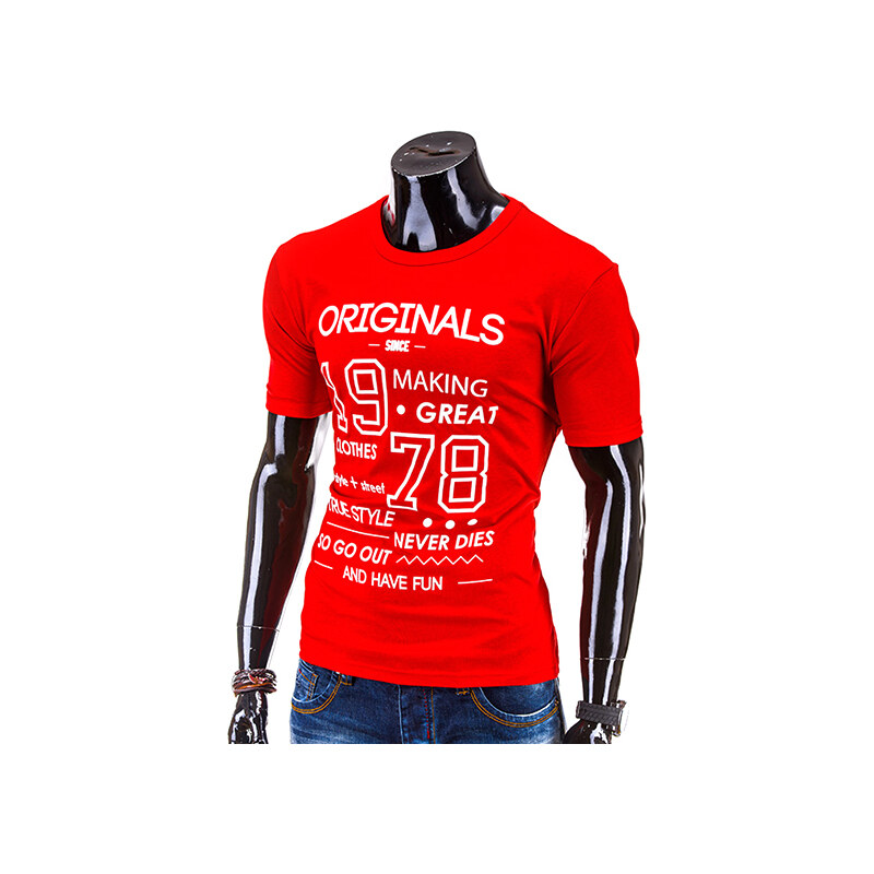 Lesara T-Shirt Originals - Rot - S