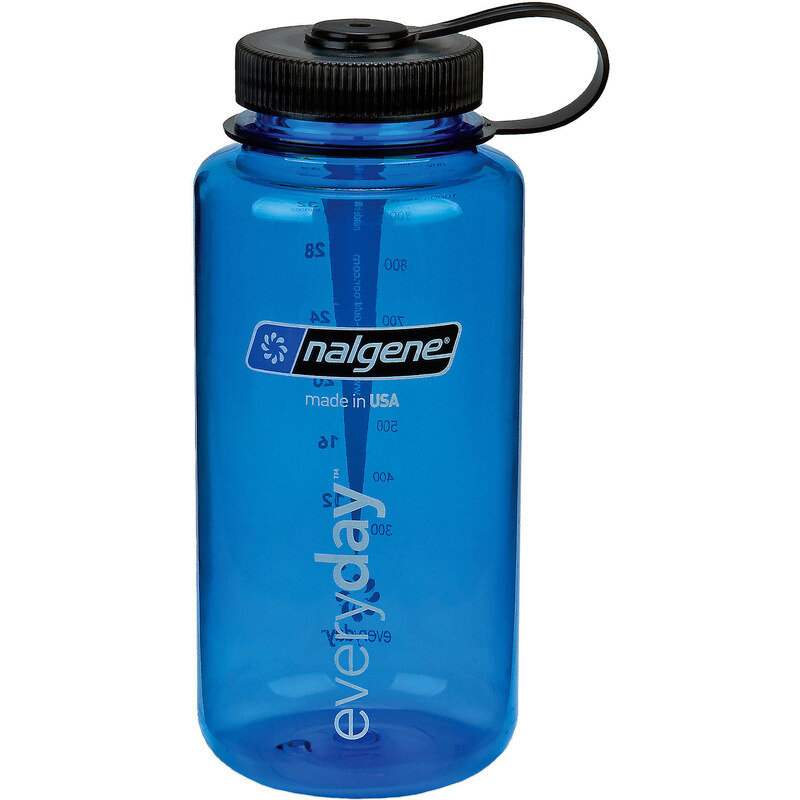 Nalgene: Trinkflasche / Aufbewahrungsflasche / Weithalsflasche 1000 ml, blau