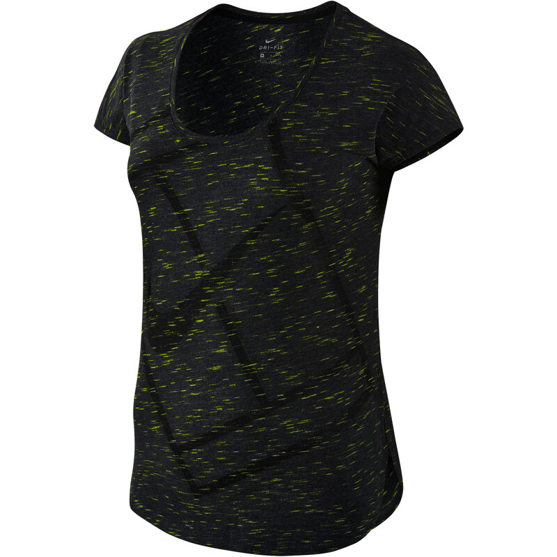 Nike Damen Tennisshirt Court Baseline, schwarz, verfügbar in Größe S