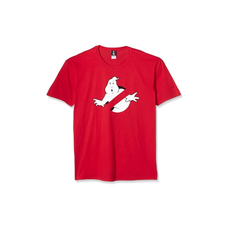 Plastichead Herren T-Shirt Ghostbusters Logo Red