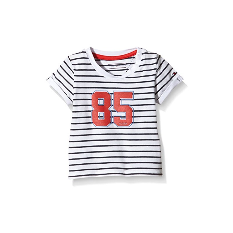 Tommy Hilfiger Baby - Jungen T-Shirt Stripe Baby Boy Tee S/s