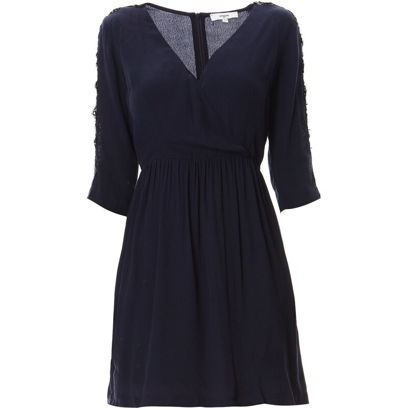 Suncoo Circe - Kleid mit fließendem Schnitt - blau