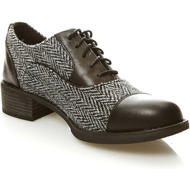 Timberland Brogue-Schuhe aus Leder - schwarz