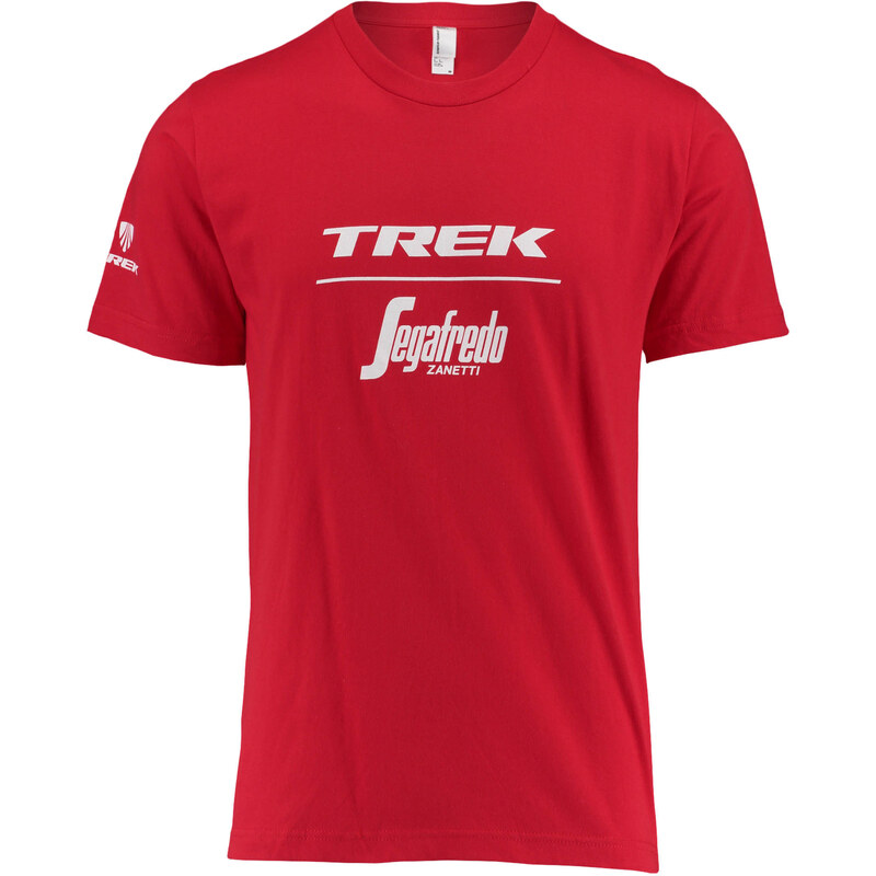 Bontrager: Herren T-Shirt Trek-Segafredo, rot, verfügbar in Größe S,XXL,M,L,XL