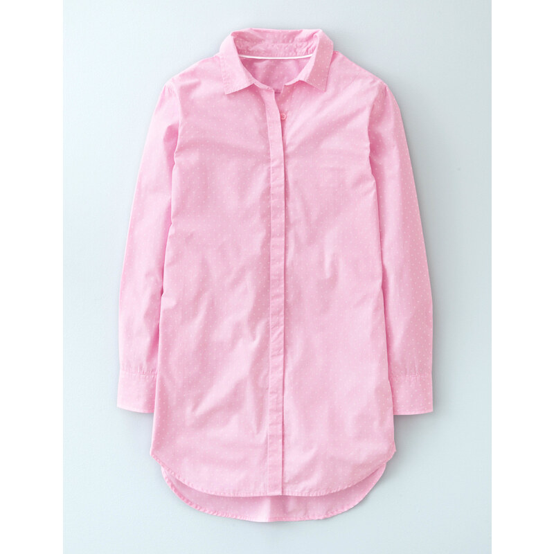 Shirt im Boyfriend-Schnitt Pink Damen Boden