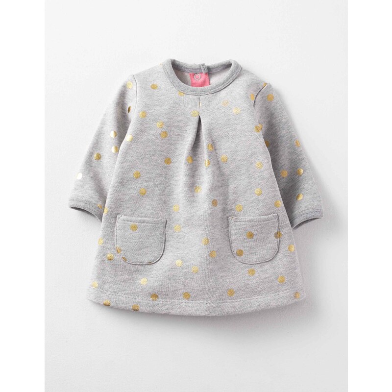 Gemütliches Sweatshirt-Kleid Grau Baby Boden
